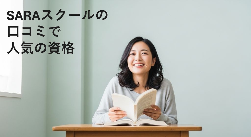 SARAスクールの
口コミで
人気の資格