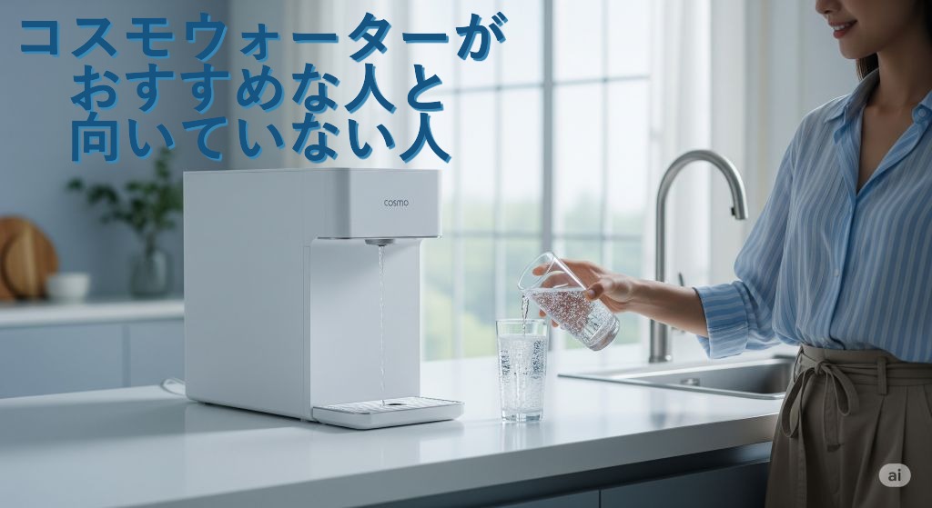 口コミからわかる!コスモウォーターがおすすめな人と向いていない人