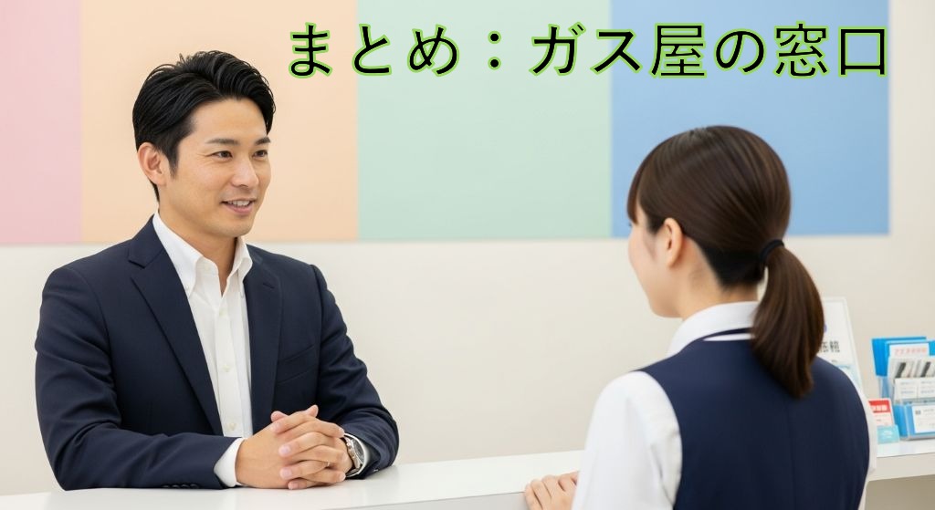 まとめ：ガス屋の窓口