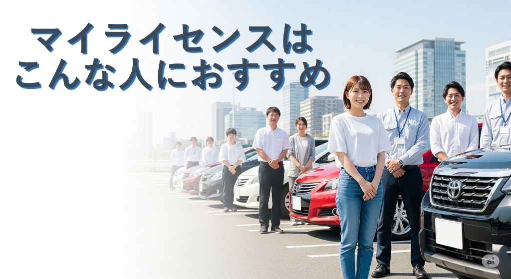 評判を元に解説！マイライセンスはこんな人におすすめ